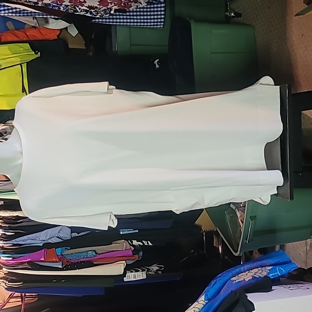 White Organic Cotton EVERLANE Dress XL
